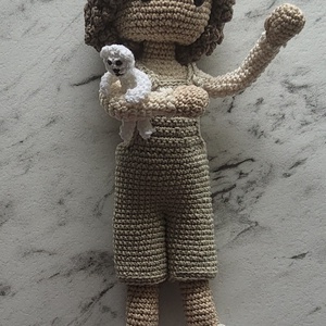 Amigurumi baba - játék & sport - baba & babaház - öltöztethető baba - Meska.hu