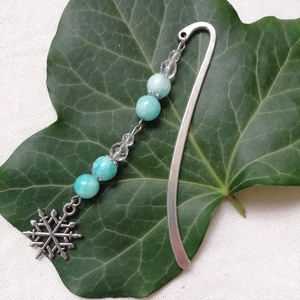 Hópehely könyvjelző - otthon & életmód - papír, írószer - Meska.hu