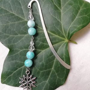 Hópehely könyvjelző - otthon & életmód - papír, írószer - Meska.hu