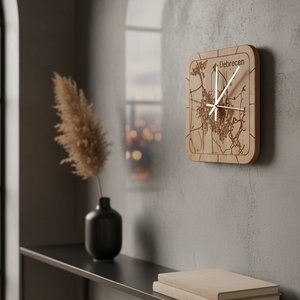 Fali óra, Otthon & Életmód, Dekoráció, Fali és függő dekoráció, Falióra & óra, Famegmunkálás, MESKA