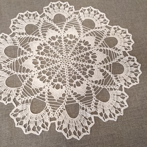 Horgolt terítő , DIY (Csináld magad), Szabásminta, útmutató, Horgolási minta, Horgolás, MESKA