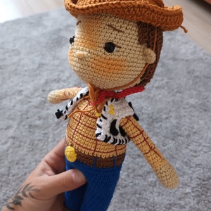 Amigurumi Woody Sheriff - Meska.hu