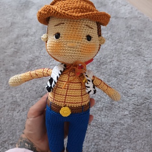 Amigurumi Woody Sheriff - játék & sport - plüssállat & játékfigura - ember - Meska.hu