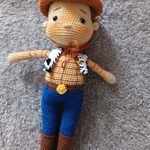 Amigurumi Woody Sheriff - játék & sport - plüssállat & játékfigura - ember - Meska.hu