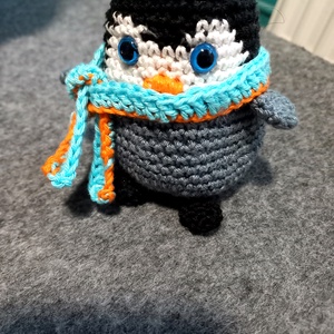 Amigurumi pingvin - játék & sport - plüssállat & játékfigura - más figura - Meska.hu
