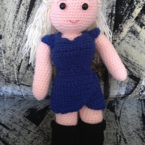 Daenerys Targaryen - horgolt figura a Trónok Harca világából - játék & sport - plüssállat & játékfigura - ember - Meska.hu