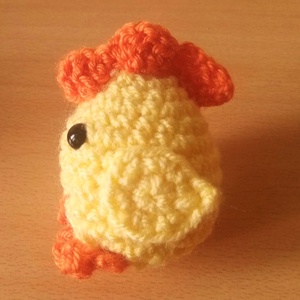 aranyos horgolt tojásnyuszi és tojáscsibe húsvétra - otthon & életmód - dekoráció - asztal és polc dekoráció - asztaldísz - Meska.hu