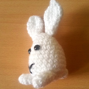 aranyos horgolt tojásnyuszi és tojáscsibe húsvétra - otthon & életmód - dekoráció - asztal és polc dekoráció - asztaldísz - Meska.hu