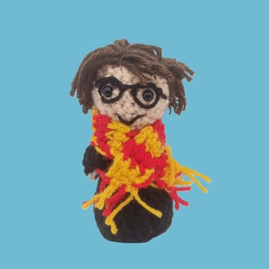 horgolt Harry Potter figurák - Harry, Ron, Hermione - játék & sport - plüssállat & játékfigura - ember - Meska.hu