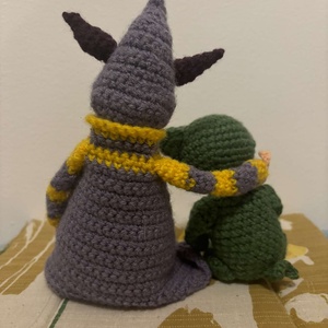 Horgolt amigurumi Mazsola és Táde figura - játék & sport - plüssállat & játékfigura - más figura - Meska.hu