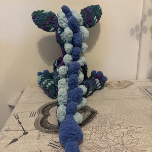 Amigurumi horgolt sárkány figura - játék & sport - plüssállat & játékfigura - plüss sárkány - Meska.hu