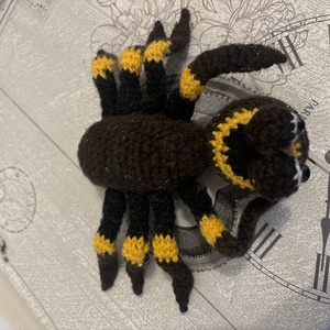 Amigurumi horgolt pók figura - játék & sport - plüssállat & játékfigura - más figura - Meska.hu