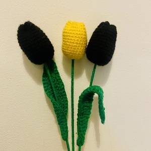 Amigurumi Horgolt tulipán virág/db, Kellékek & szerszámok, Dekorációs kellékek, Figurák, Horgolás, MESKA