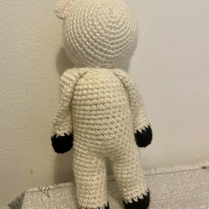 Amigurumi horgolt fehér maci figura - játék & sport - plüssállat & játékfigura - maci - Meska.hu