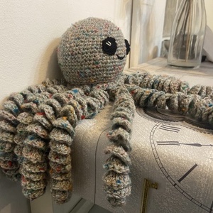 Amigurumi horgolt polip figura - játék & sport - plüssállat & játékfigura - polip - Meska.hu