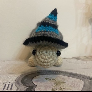 Amigurumi horgolt teknős figura - játék & sport - plüssállat & játékfigura - béka - Meska.hu