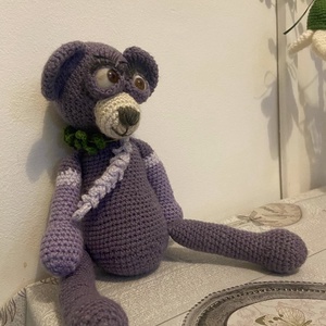 Amigurumi horgolt maci figura - játék & sport - plüssállat & játékfigura - maci - Meska.hu