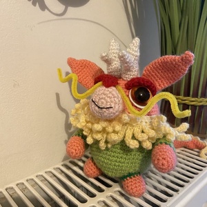 Amigurumi sárkány figura - játék & sport - plüssállat & játékfigura - plüss sárkány - Meska.hu