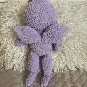 Amigurumi horgolt lila bogár - játék & sport - plüssállat & játékfigura - más figura - Meska.hu