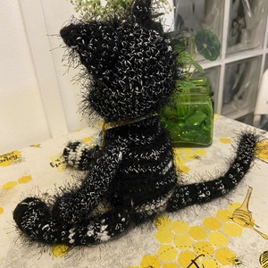 Amigurumi cica figura - Meska.hu