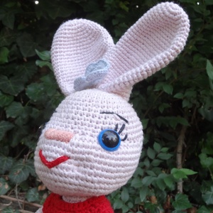 Antropomorf nyuszis mesefigura - játék & sport - plüssállat & játékfigura - nyuszi - Meska.hu