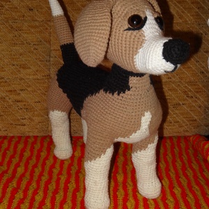 Horgolt beagle - Meska.hu Horgolt beagle - Meska.hu