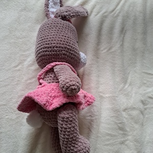 Róza nyuszilány - játék & sport - plüssállat & játékfigura - nyuszi - Meska.hu