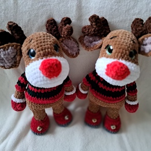 Álló szarvas, , Horgolás, MESKA