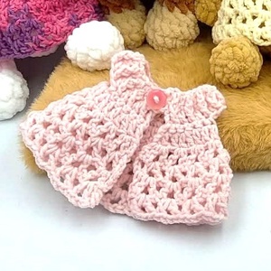 Nyuszi ruhával-mintaleírás - diy (csináld magad) - szabásminta, útmutató - horgolási minta - Meska.hu