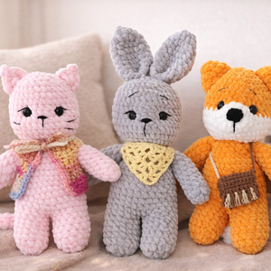 Zsiráf és maci - mintaleírás - diy (csináld magad) - szabásminta, útmutató - horgolási minta - Meska.hu