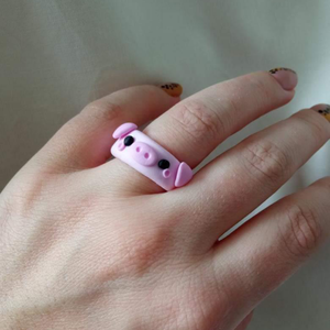 Cuki malacos gyűrű - ékszer - gyűrű - figurális gyűrű - Meska.hu