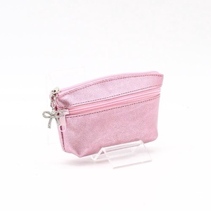 Metál rózsaszín kettő cipzáras kulcstartó B4001, Táska & Tok, Kulcstartó & Táskadísz, Kulcstartó, Bőrművesség, MESKA