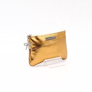 Óarany ívelt egy cipzáras swarovski köves kulcstartó D2003, Táska & Tok, Kulcstartó & Táskadísz, Kulcstartó, Bőrművesség, MESKA