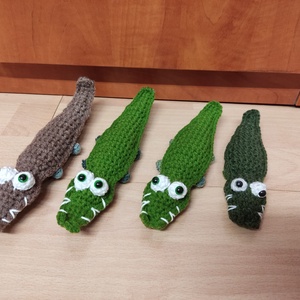 Krokodil  - játék & sport - plüssállat & játékfigura - más figura - Meska.hu