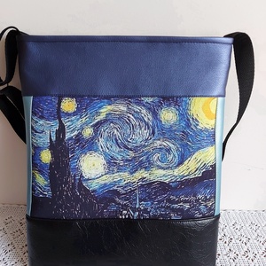 Bolondos van Gogh - táska & tok - kézitáska & válltáska - vállon átvethető táska - Meska.hu