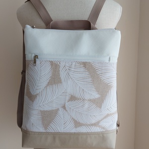 Nyári leveles hátizsák  - táska & tok - hátizsák - hátizsák - Meska.hu