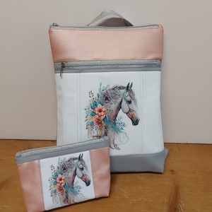  Lovas hátizsák szett - táska & tok - hátizsák - hátizsák - Meska.hu