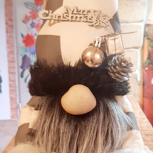 Karácsonyi manó - Meska.hu