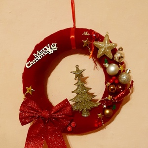 Karácsonyi kopogtató - Meska.hu