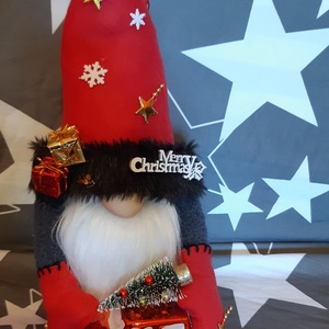 Karácsonyi manó  - Meska.hu