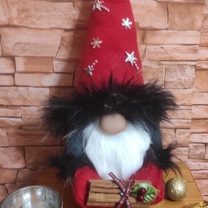 Karácsonyi manó - Meska.hu