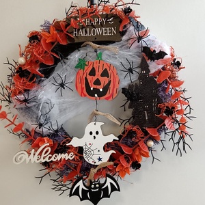 Halloweeni kopogtató  - Meska.hu