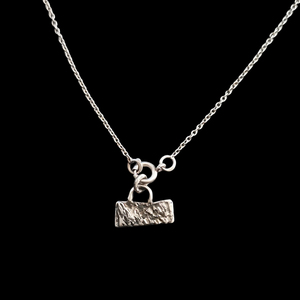 Amorf pici medál lánccal, Ékszer, Nyaklánc, Medálos nyaklánc, Ékszerkészítés, Ötvös, MESKA