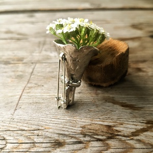 Virágcsokor bross - ékszer - kitűző és bross - Meska.hu