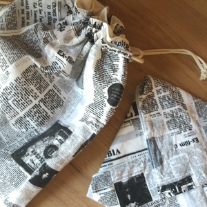 Nagy zero waste csomag  - táska & tok - bevásárlás & shopper táska - kenyeres zsák - Meska.hu