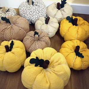 Textil tök dekoráció - otthon & életmód - dekoráció - halloween - halloweeni dekoráció - Meska.hu