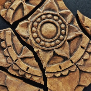 Töredék I. - kerámia dísz - otthon & életmód - dekoráció - fali és függő dekoráció - falra akasztható dekor - Meska.hu