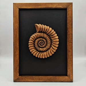 Ammonitesz - kerámia dísz - Meska.hu