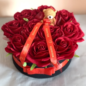 Bársony rózsa box - Meska.hu