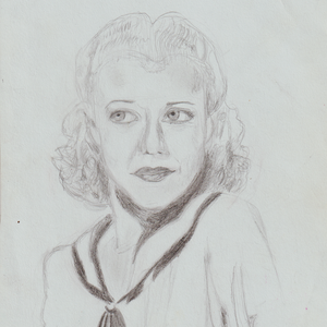 Ginger Rogers rajz, Művészet, Grafika & Illusztráció, Ceruzarajz, , MESKA
